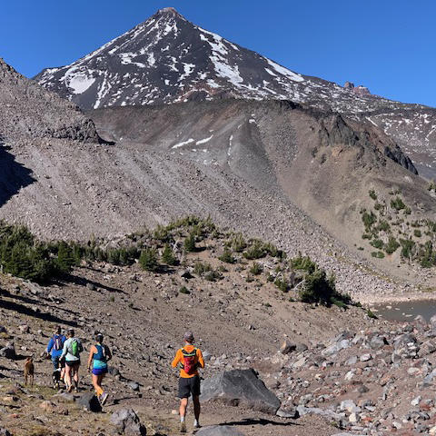 North and Middle Sister Circumnavigation Trail Run
