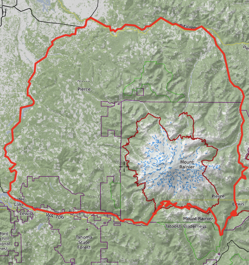Mt. Rainier Circumnavigation Bike